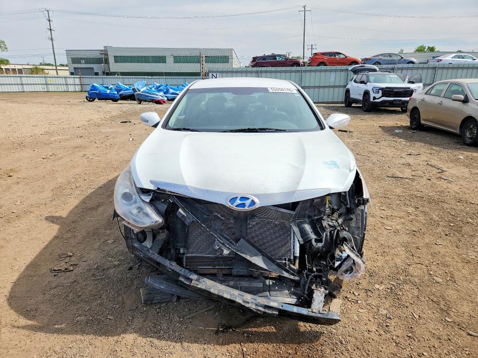 2012 Hyundai Sonata VIN KMHEC4A45CA022687 COPART salvage auction — REAR END, Il - Salvage Certificate, sold $400 on 2026-07-10 (photo 5)