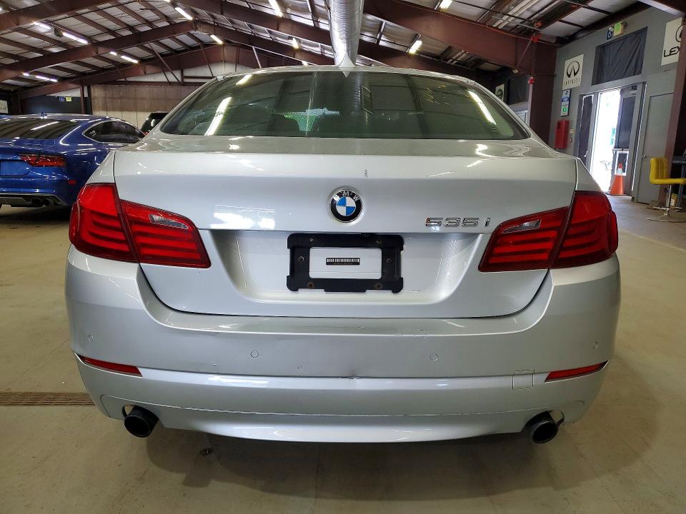2011 BMW 5 series VIN WBAFU7C55BC876270 COPART salvage auction — MINOR DENT/SCRATCHES, Ma - Cert Of Title-Salvage, sold $1,500 on 2026-09-03 (photo 6)