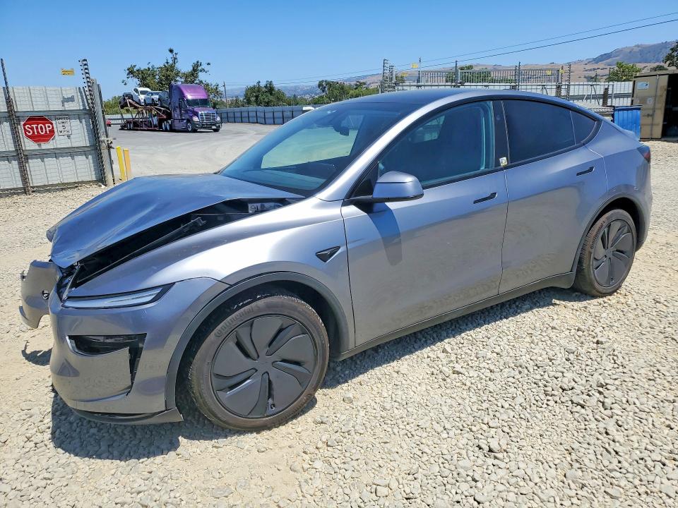 2026 Tesla Model y VIN 7SAYGDEE0TF328067 COPART salvage auction — FRONT END, Ca - Salvage Certificate, sold $500 on 2026-07-23 (photo 1)
