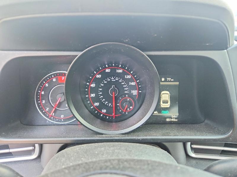 2022 Hyundai Elantra VIN KMHLM4AG0NU312240 COPART salvage auction — FRONT END, In - Cert Of Title-Salvage Title, sold $3,500 on 2026-07-10 (photo 9)