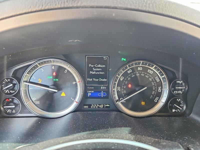 2017 Lexus VIN JTJHY7AX4H4224633 COPART salvage auction — FRONT END, Fl - Cert Of Title Slvg Rebuildable, sold $14,700 on 2026-07-21 (photo 9)