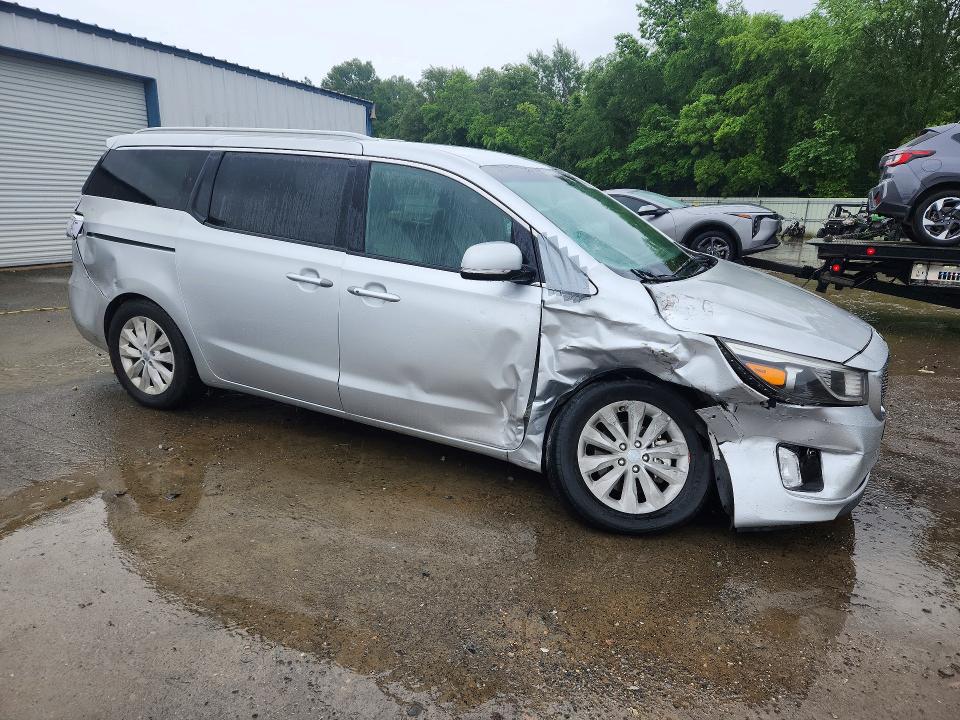 2015 Kia SEDONA VIN KNDMC5C19F6056826 COPART salvage auction — FRONT END, La - Cert Of Title-Salvage, sold $1,750 on 2026-07-09 (photo 4)