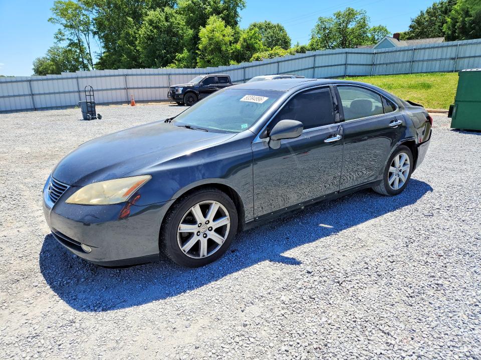 2007 Lexus ES VIN JTHBJ46G472076853 COPART salvage auction — FRONT END, Nc - Salvage Certificate Of Title, sold $750 on 2026-07-08 (photo 1)
