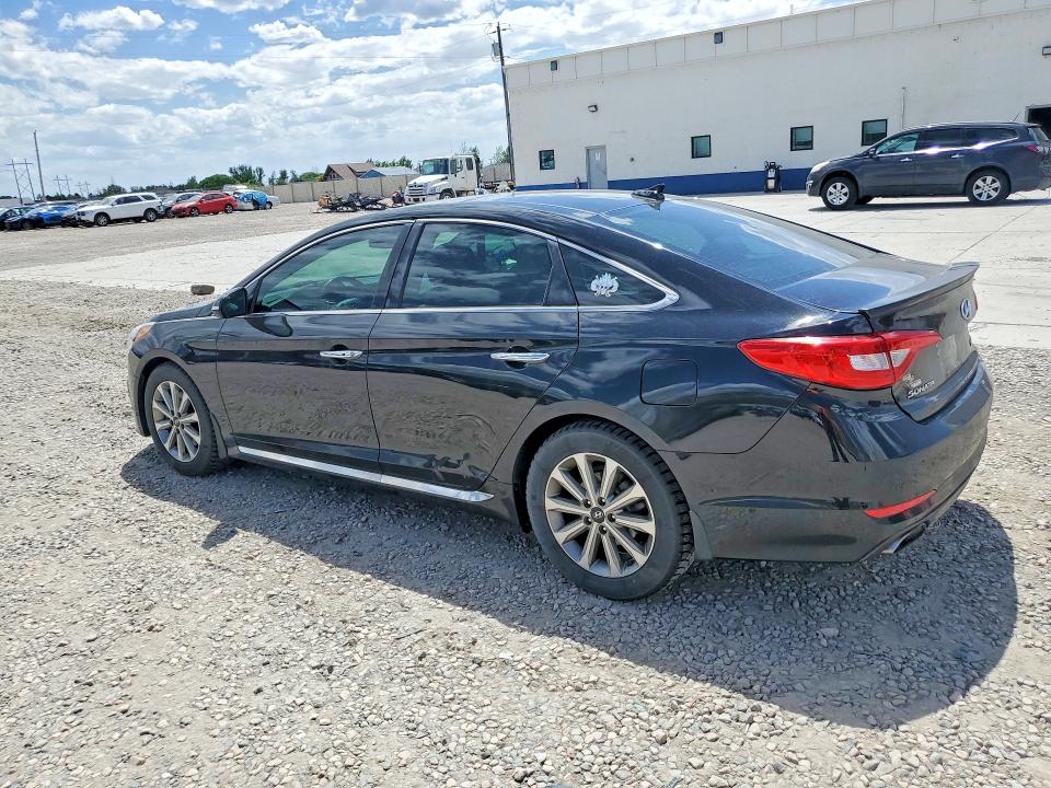 2016 Hyundai Sonata VIN 5NPE34AF7GH366980 COPART salvage auction — UNDERCARRIAGE, Ut - Salvage Certificate, sold $550 on 2026-08-03 (photo 2)