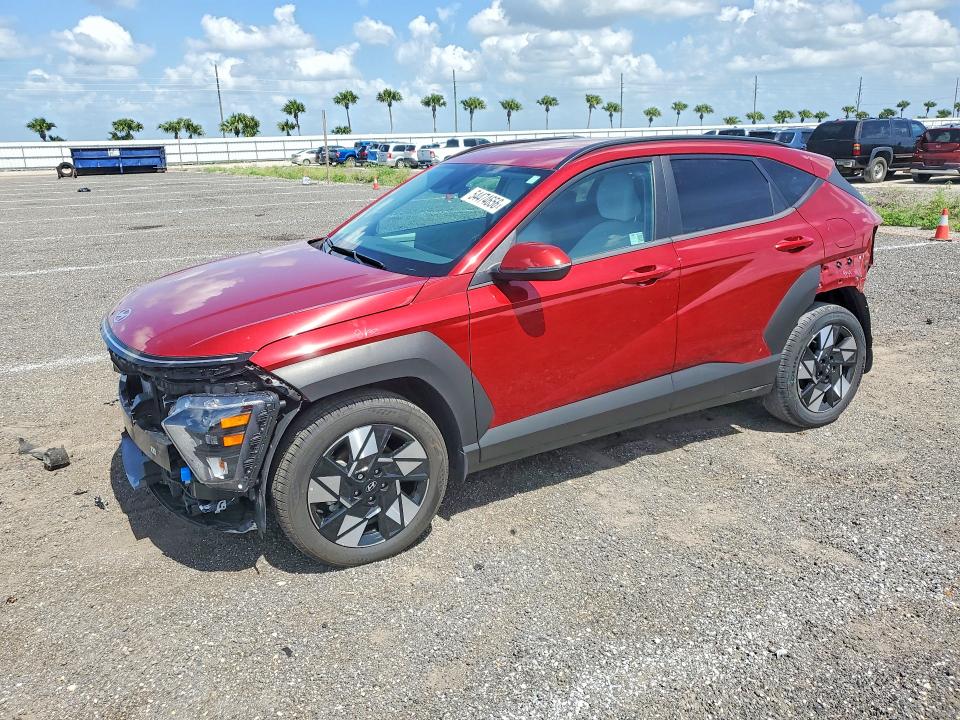 2025 Hyundai Kona VIN KM8HB3AB3SU315767 COPART salvage auction — FRONT END, Fl - Certificate Of Destruction, sold $7,000 on 2026-07-13 (photo 1)