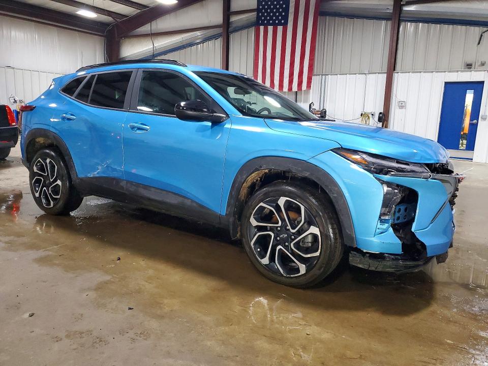 2025 Chevrolet Trax VIN KL77LJEP0SC266490 COPART salvage auction — FRONT END, Pa - Certificate Of Salvage, sold $3,000 on 2026-07-15 (photo 4)