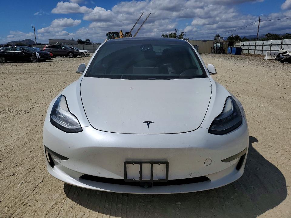 2020 Tesla Model 3 VIN 5YJ3E1EB2LF638450 COPART salvage auction — REAR END, Ca - Salvage Certificate, sold $4,750 on 2026-07-14 (photo 5)