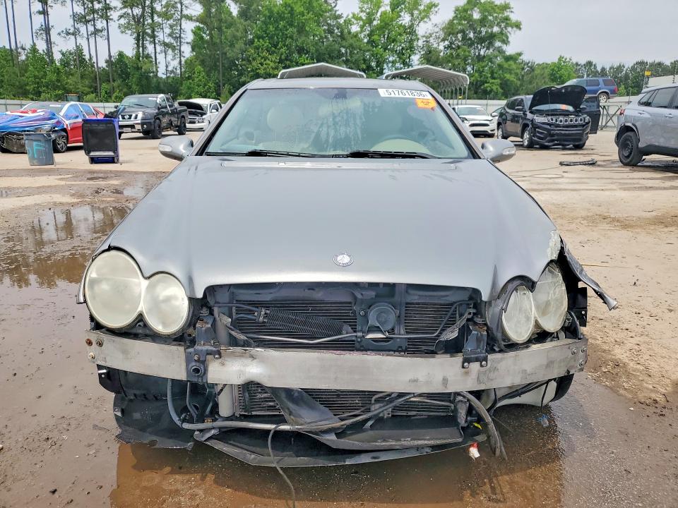 2004 Mercedes-benz Clk-klasse VIN WDBTJ65J44F090575 COPART salvage auction — FRONT END, Sc - Cert Of Title-Salvage, sold $275 on 2026-07-20 (photo 5)