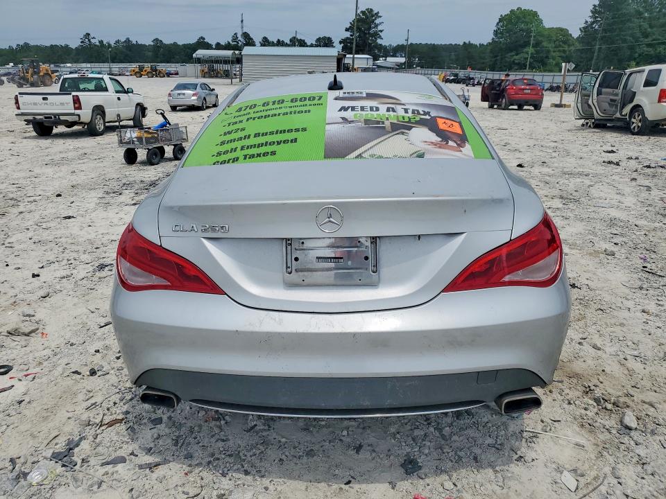 2014 Mercedes-benz Cla-klasse VIN WDDSJ4EB7EN041037 COPART salvage auction — FRONT END, GA - CERT OF TITLE-SALVAGE (P), sold $500 on 2026-07-27 (photo 6)
