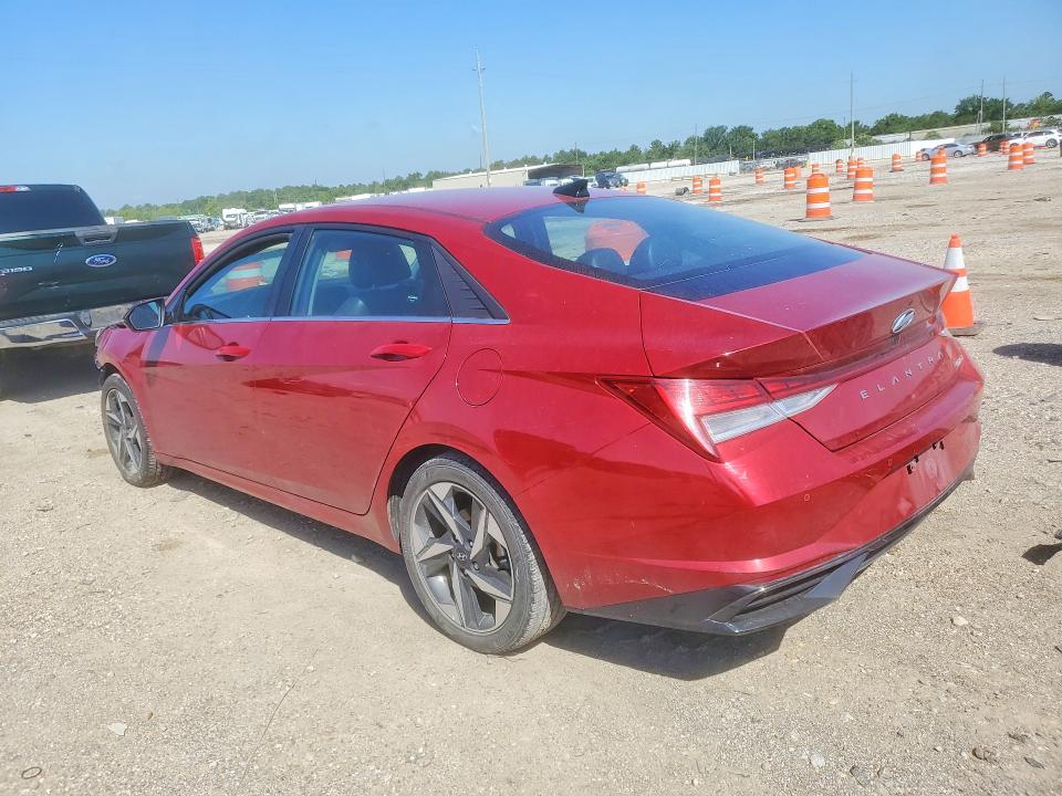 2023 Hyundai Elantra VIN KMHLP4AG7PU509058 COPART salvage auction — FRONT END, Tx - Salvage Vehicle Title, sold $3,250 on 2026-07-02 (photo 2)