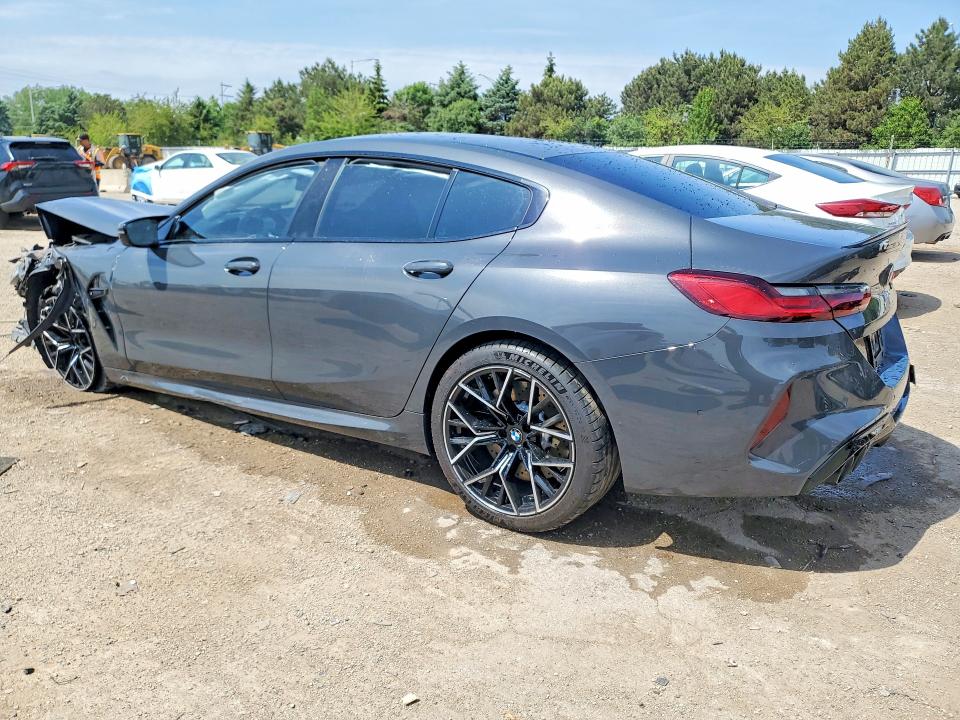 2022 BMW M8 VIN WBSGV0C01NCH35275 COPART salvage auction — FRONT END, Il - Salvage Certificate, sold $16,400 on 2026-07-28 (photo 2)