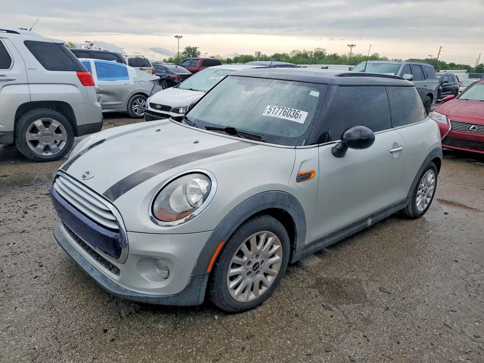 2015 Mini Cooper VIN WMWXM5C51F3A58343 COPART salvage auction — FRONT END, In - Certificate Of Title, sold $975 on 2026-07-07 (photo 1)