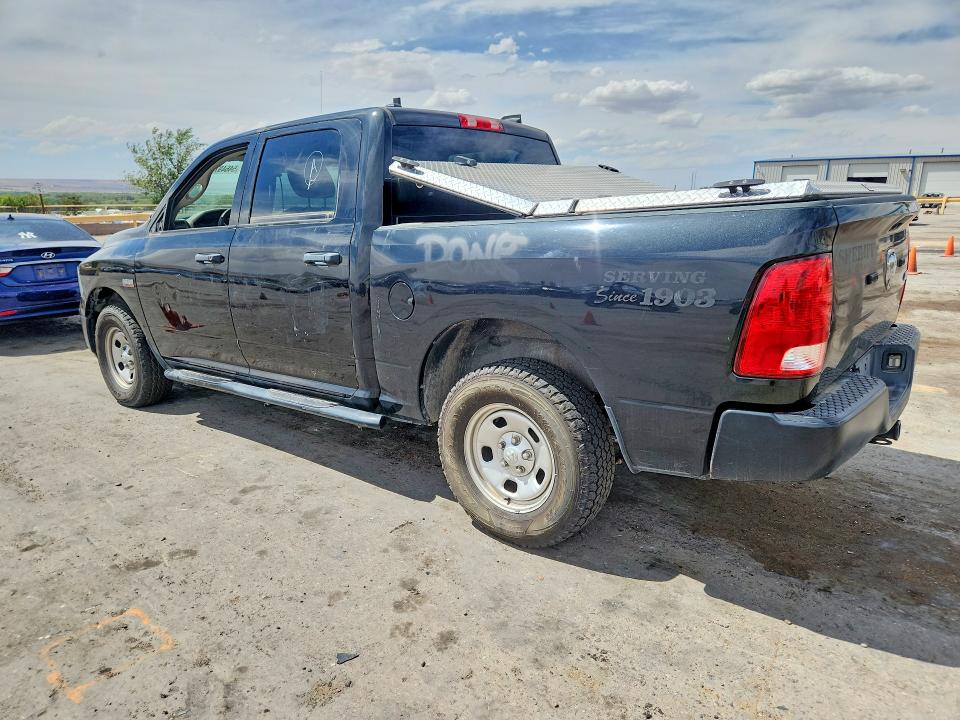 2017 Ram 1500 VIN 1C6RR7XTXHS818879 COPART salvage auction — NORMAL WEAR, Nm - Certificate Of Title, sold $2,350 on 2026-07-02 (photo 2)