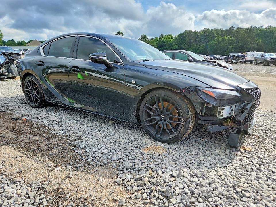 2022 Lexus Is VIN JTHSZ1B28N5052052 COPART salvage auction — FRONT END, Ms - Cert Of Title-Salvaged, sold $4,600 on 2026-07-24 (photo 4)
