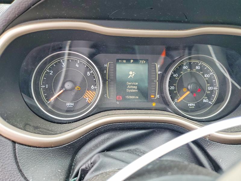 2015 Jeep Cherokee VIN 1C4PJMCB7FW663944 COPART salvage auction — ROLLOVER, Ca - Salvage Certificate, sold $300 on 2026-07-23 (photo 9)