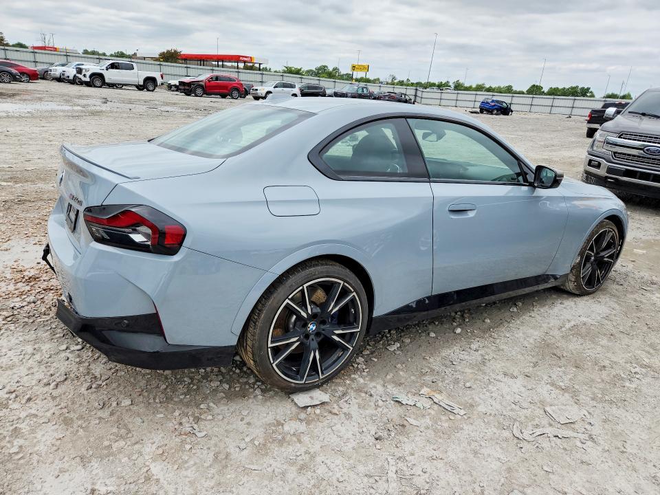 2024 BMW M2 VIN 3MW53CM01R8E51544 COPART salvage auction — FRONT END, Il - Salvage Certificate, sold $22,800 on 2026-07-06 (photo 3)