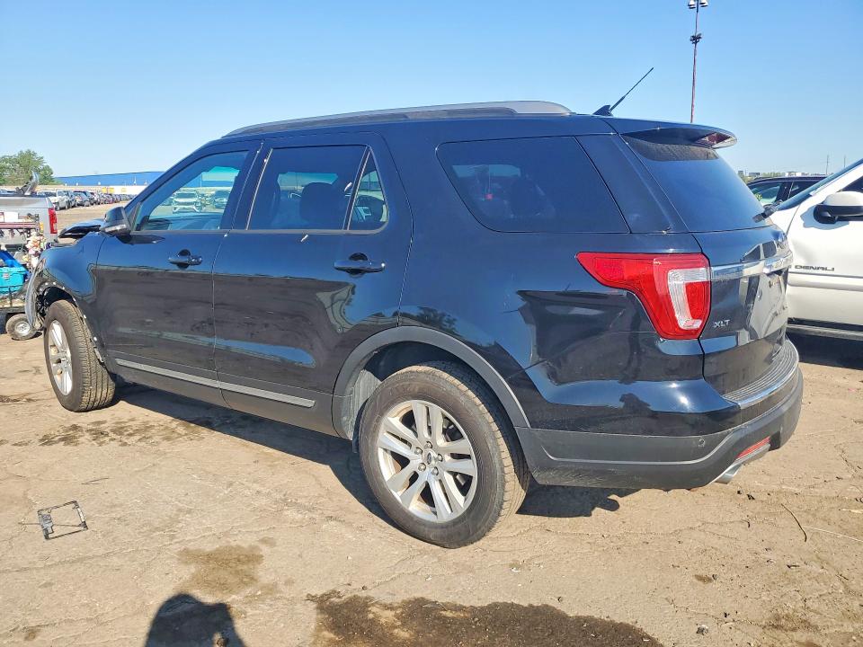 2018 Ford Explorer VIN 1FM5K8D86JGC04398 COPART salvage auction — FRONT END, MI - CERTIFICATE OF TITLE, sold $2,300 on 2026-07-02 (photo 2)