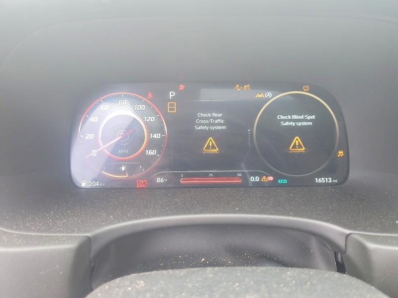 2025 Hyundai Palisade VIN KM8R44GE2SU877603 COPART salvage auction — ROLLOVER, Sc - Cert Of Title-Salvage, sold $350 on 2026-07-27 (photo 9)