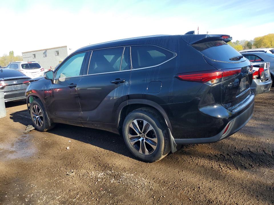 2020 Toyota Highlander VIN 5TDGZRBH4LS513653 COPART salvage auction — FRONT END, On - Permit Salvage, sold $2,850 on 2026-07-09 (photo 2)