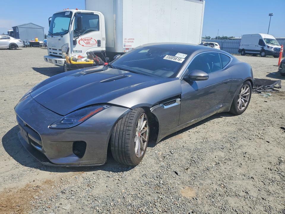 2019 Jaguar F-type VIN SAJDD1GX3KCK62337 COPART salvage auction — FRONT END, CA - SALVAGE CERTIFICATE, sold $8,700 on 2026-07-18 (photo 1)
