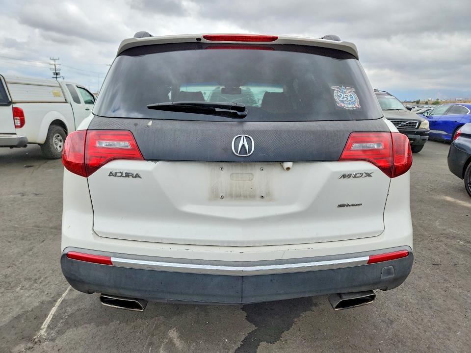 2012 Acura Mdx VIN 2HNYD2H24CH524271 COPART salvage auction — FRONT END, Ca - Salvage Certificate, sold $325 on 2026-07-08 (photo 6)