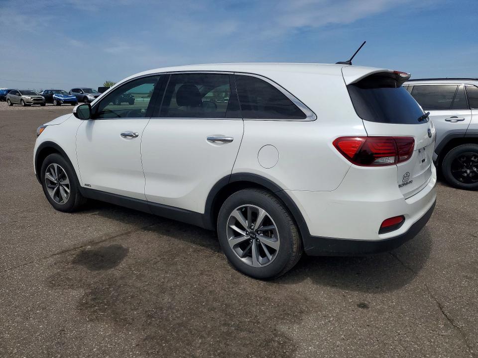 2020 Kia Sorento VIN 5XYPGDA57LG692428 COPART salvage auction — HAIL, Mn - Cert Of Title-Salvage, sold $1,750 on 2026-07-09 (photo 2)
