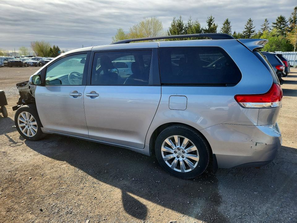 2014 Toyota Sienna VIN 5TDYK3DC5ES466062 COPART salvage auction — FRONT END, On - Permit Salvage, sold $4,400 on 2026-07-14 (photo 2)