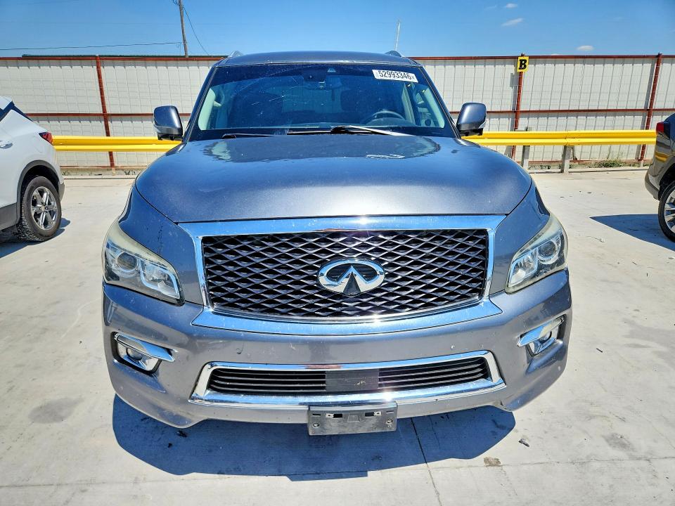 2017 Infiniti Qx80 VIN JN8AZ2NE3H9151131 COPART salvage auction — HAIL, Tx - Salvage Vehicle Title, sold $2,050 on 2026-07-31 (photo 5)