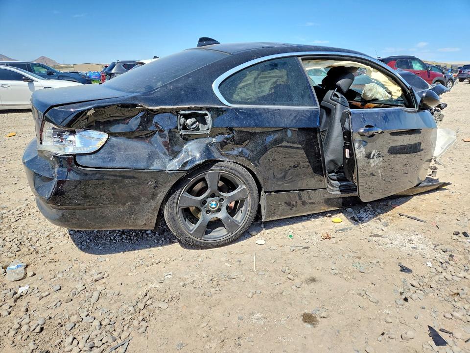 2007 BMW 3er VIN WBAWV13587PK49010 COPART salvage auction — FRONT END, Ca - Salvage Certificate, sold $150 on 2026-07-31 (photo 3)