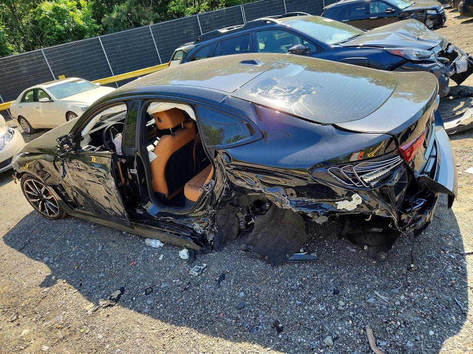 2025 BMW I4 VIN WBY33HD09SFU12994 COPART salvage auction — FRONT END, Md - Cert Of Salvage > 75% Damage, sold $5,100 on 2026-07-31 (photo 2)