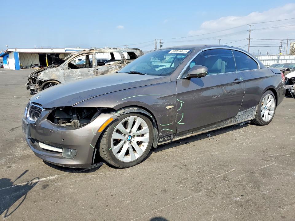 2011 BMW 3 series VIN WBADW7C56BE727484 COPART salvage auction — FRONT END, CA - SALVAGE CERTIFICATE, sold $2,000 on 2026-07-08 (photo 1)