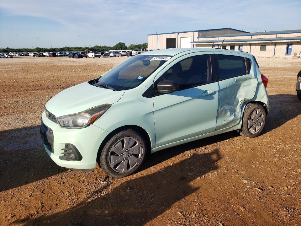 2017 Chevrolet Spark VIN KL8CB6SA6HC838875 COPART salvage auction — SIDE, Tx - Salvage Vehicle Title, sold $1,450 on 2026-07-23 (photo 1)