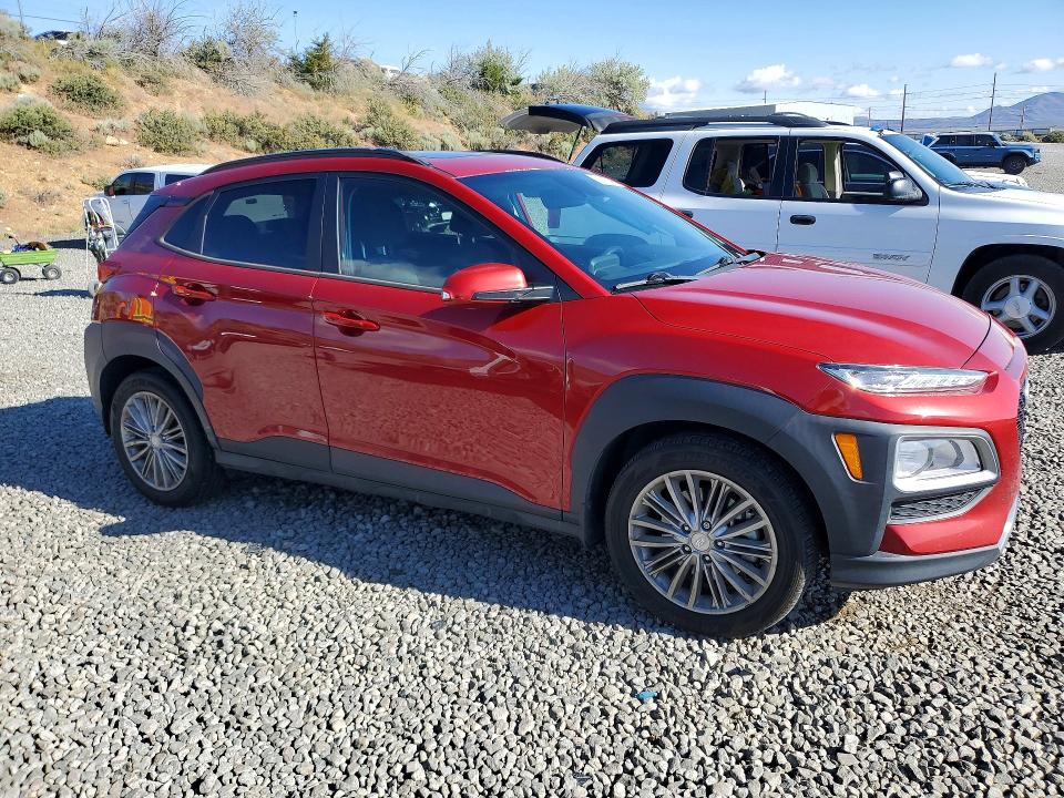 2020 Hyundai Kona VIN KM8K6CAA3LU472816 COPART salvage auction — SIDE, Nv - Salvage Title, sold $150 on 2026-07-30 (photo 4)