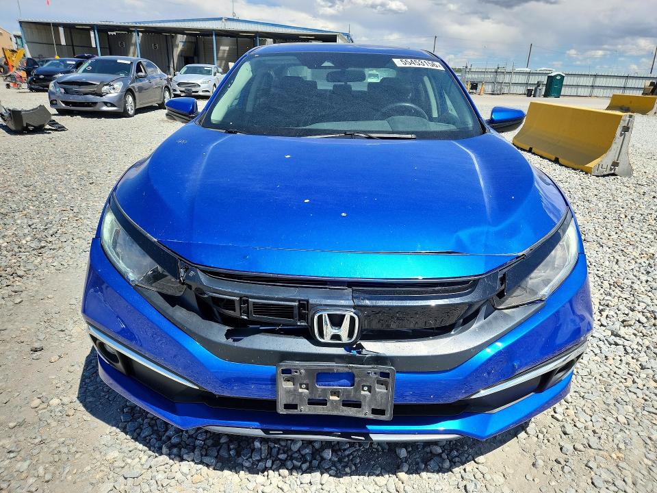 2021 Honda Civic VIN 19XFC1F30ME001655 COPART salvage auction — SIDE, Co - Public - Salvage Title, sold $6,600 on 2026-07-09 (photo 5)