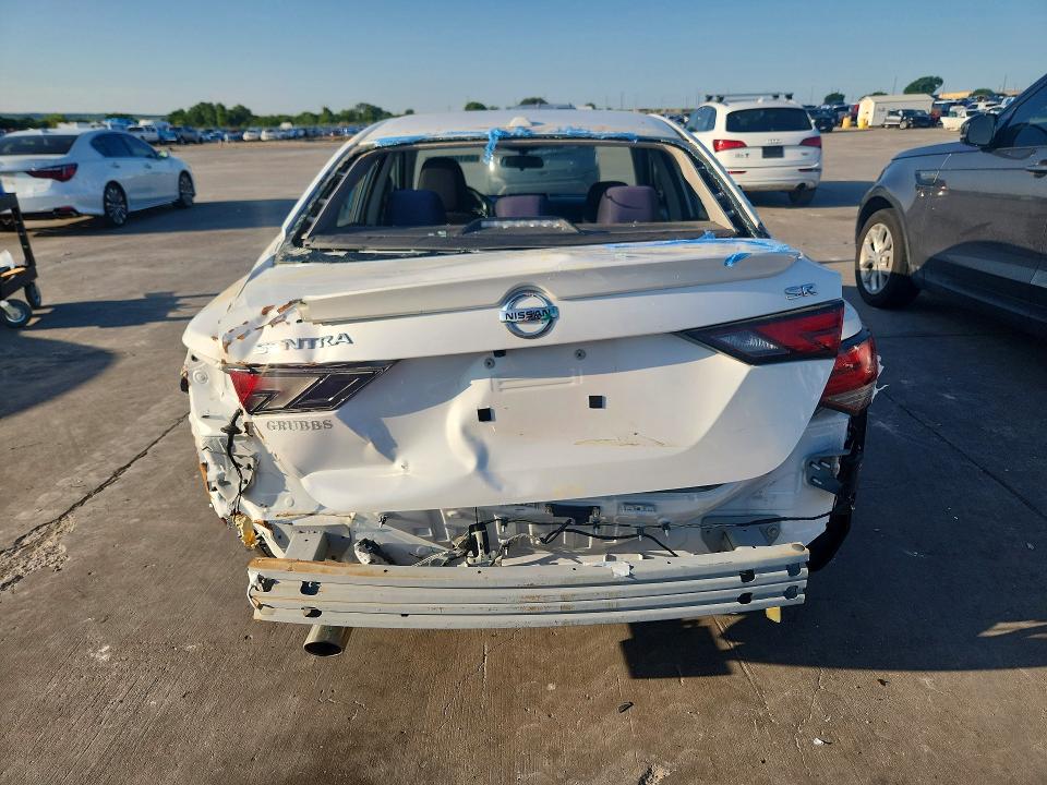 2021 Nissan Sentra VIN 3N1AB8DV4MY286999 COPART salvage auction — REAR END, Tx - Salvage Vehicle Title, sold $5,900 on 2026-07-02 (photo 6)