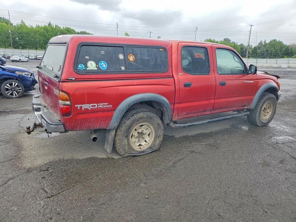 2003 Toyota Tacoma VIN 5TEGN92N23Z155943 COPART salvage auction — REAR END, WA - BILL OF SALE, sold $2,100 on 2026-07-15 (photo 3)