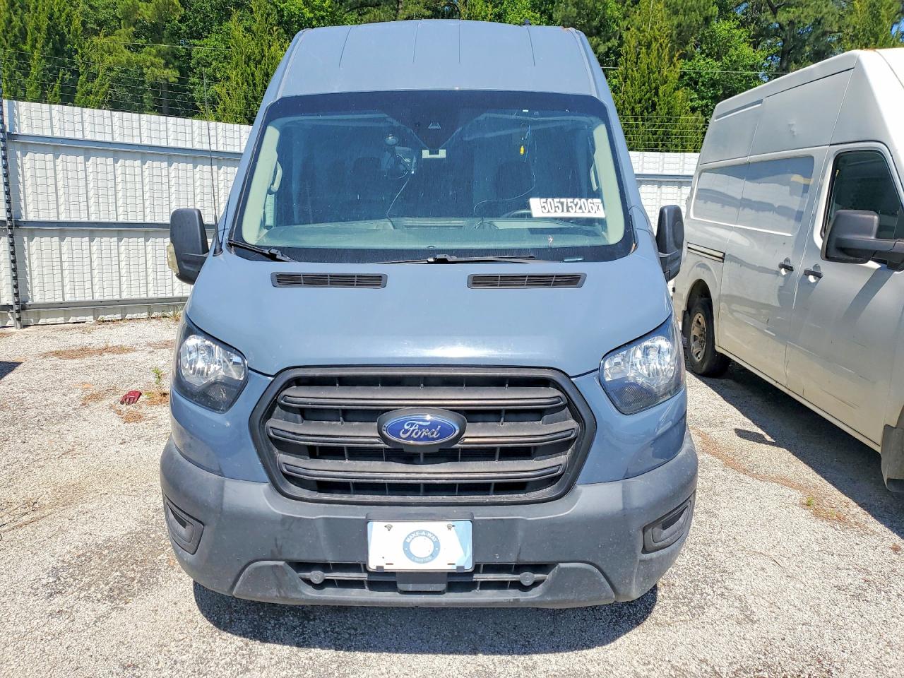 2020 Ford Transit VIN 1FTBR3X83LKB27510 COPART salvage auction — Side, SC - CERTIFICATE OF TITLE, sold $6,300 on 2026-06-25 (photo 5)