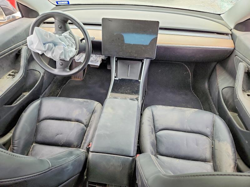 2018 Tesla Model 3 VIN 5YJ3E1EB7JF127412 COPART salvage auction — FRONT END, Tx - Certificate Of Title, sold $2,550 on 2026-07-02 (photo 8)