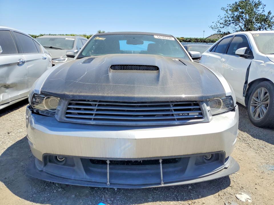 2012 Ford Mustang VIN 1ZVBP8CF9C5240896 COPART salvage auction — VANDALISM, Ca - Non-Repairable Vehicle Cert, sold $100 on 2026-07-02 (photo 5)