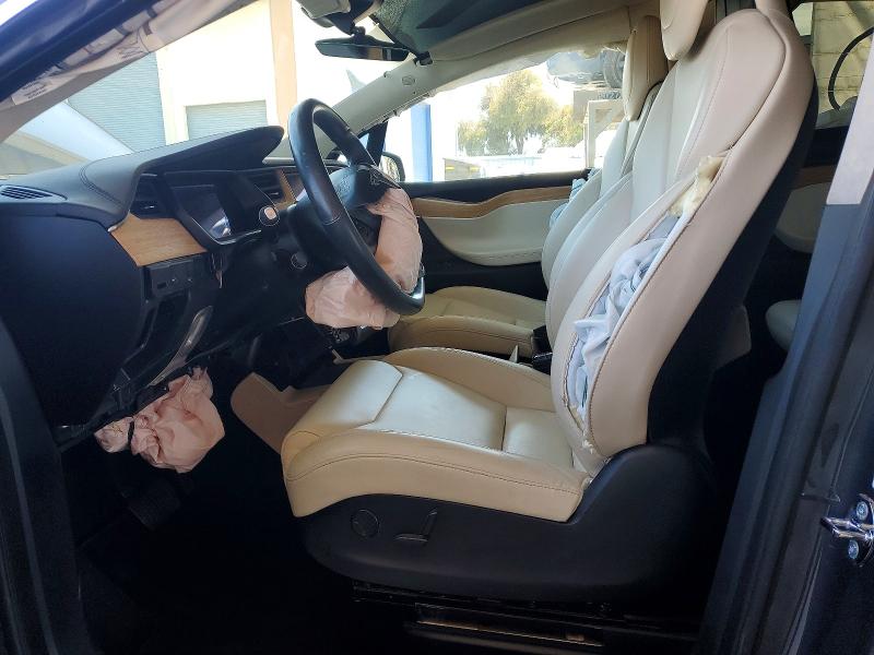 2018 Tesla Model x VIN 5YJXCAE22JF139572 COPART salvage auction — FRONT END, Ca - Salvage Certificate, sold $200 on 2026-07-28 (photo 7)