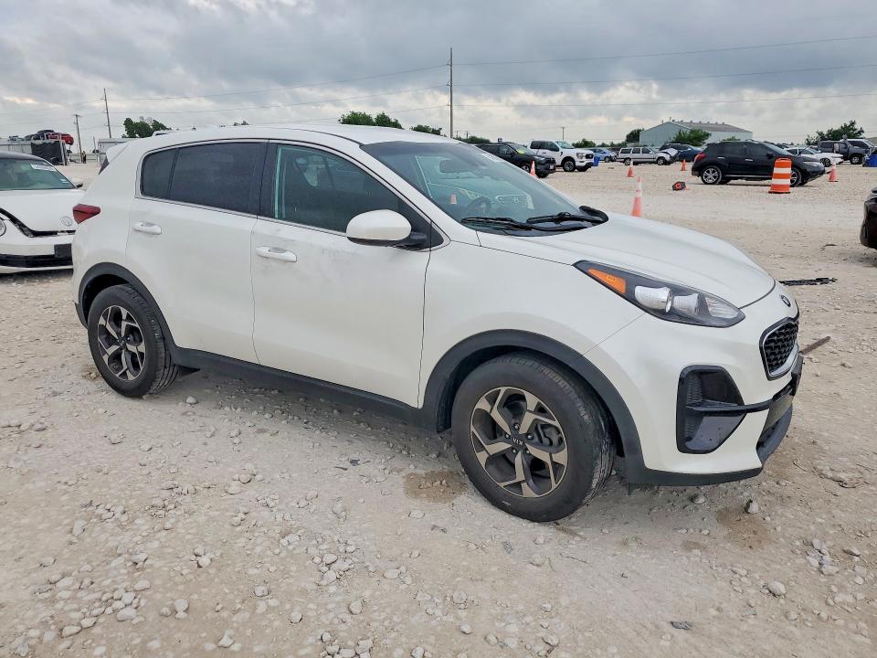 2022 Kia Sportage VIN KNDPM3AC7N7991872 COPART salvage auction — REAR END, TX - SALVAGE VEHICLE TITLE (P), sold $5,400 on 2026-07-16 (photo 4)