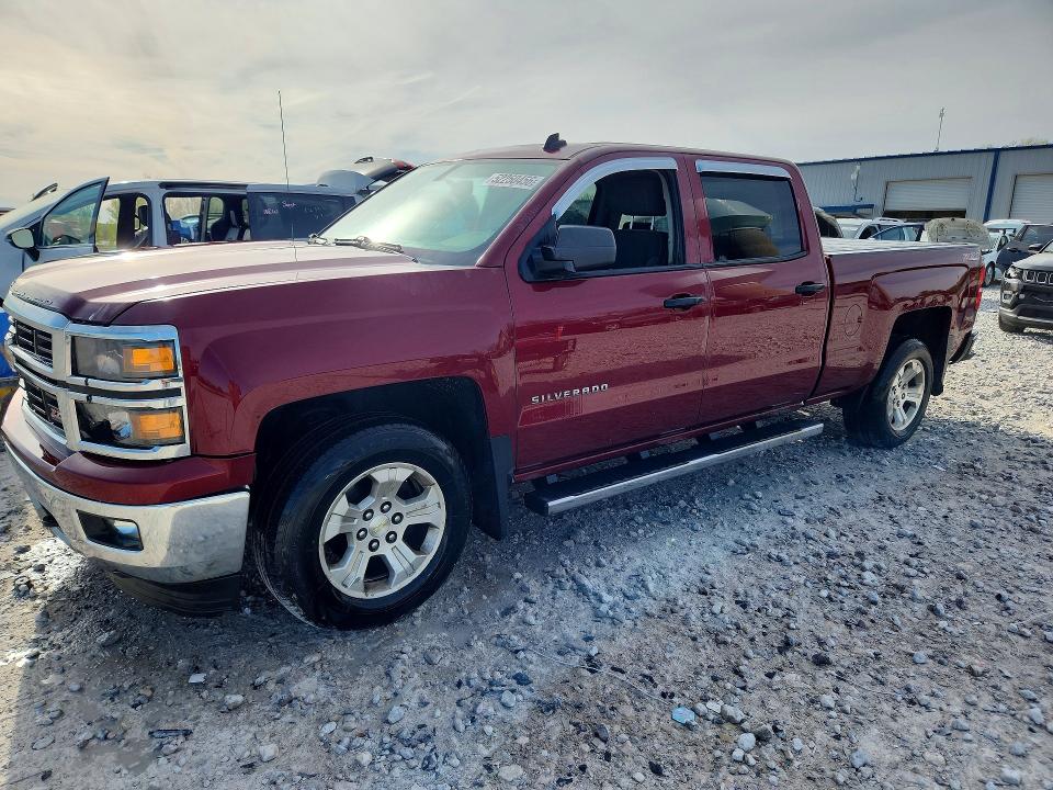 2014 Chevrolet VIN 3GCUKREC9EG342455 COPART salvage auction — FRONT END, Mi - Certificate Of Title, sold $3,200 on 2026-07-02 (photo 1)