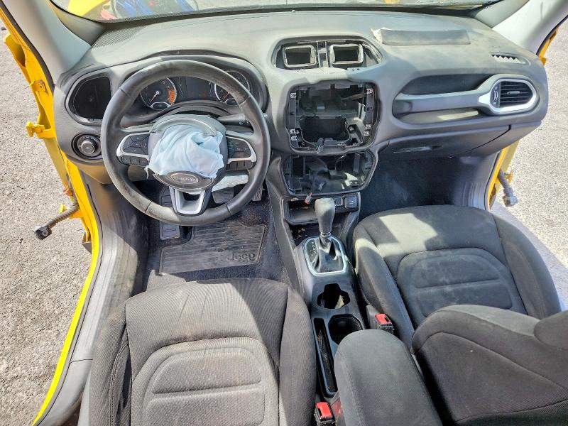 2018 Jeep Renegade VIN ZACCJABB3JPH84216 COPART salvage auction — STRIPPED, Or - Salvage Title Certificate, sold $600 on 2026-07-29 (photo 8)