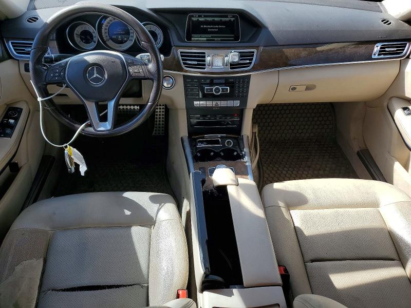 2014 Mercedes-benz E-class VIN WDDHF5KB3EB045206 COPART salvage auction — FRONT END, Ca - Salvage Certificate, sold $3,700 on 2026-07-21 (photo 8)