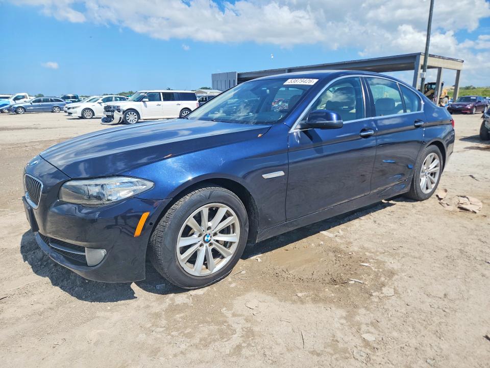 2015 BMW 5er VIN WBA5A7C58FD625974 COPART salvage auction — ROOF, Nj - Certificate Of Title, sold $1,100 on 2026-07-21 (photo 1)