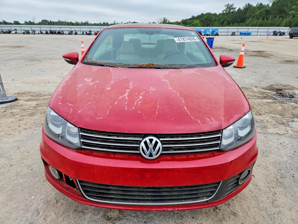2013 Volkswagen VIN WVWFW8AH9DV002821 COPART salvage auction — WATER/FLOOD, Sc - Cert Of Title-Salvage Water, sold $450 on 2026-08-03 (photo 5)
