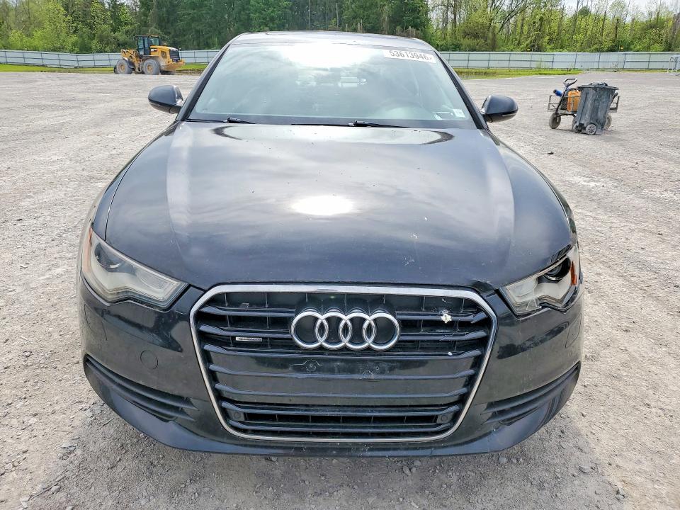 2014 Audi A6 VIN WAUGFAFC0EN066172 COPART salvage auction — FRONT END, NY - MV-907A SALVAGE CERTIFICATE, sold $2,050 on 2026-07-06 (photo 5)