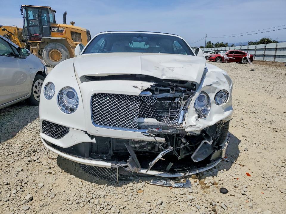 2017 Bentley Continental gt VIN SCBGT3ZAXHC061422 COPART salvage auction — FRONT END, Ca - Salvage Certificate, sold $18,300 on 2026-07-02 (photo 5)