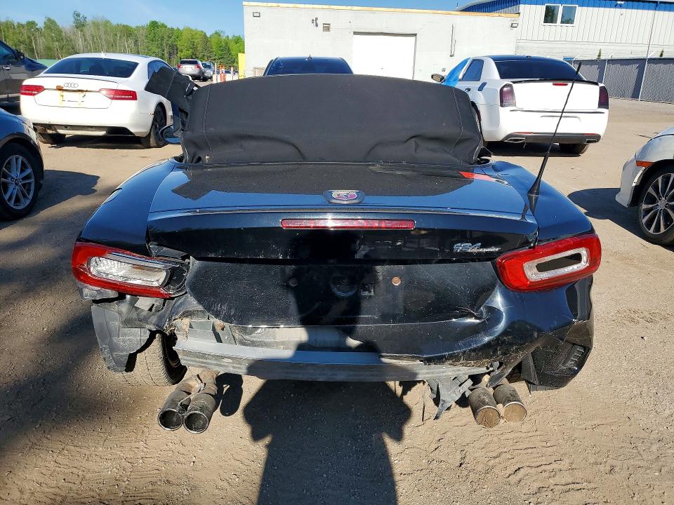 2017 Fiat 124 spider VIN JC1NFAEK3H0125121 COPART salvage auction — SIDE, On - Permit Salvage, sold $175 on 2026-07-28 (photo 6)