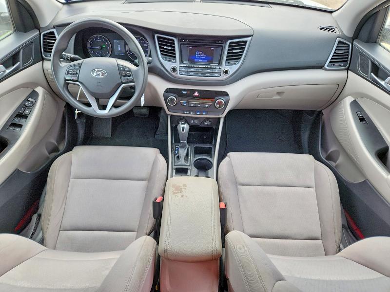 2016 Hyundai Tucson VIN KM8J23A43GU227036 COPART salvage auction — REAR END, Tx - Salvage Vehicle Title, sold $2,300 on 2026-07-09 (photo 8)